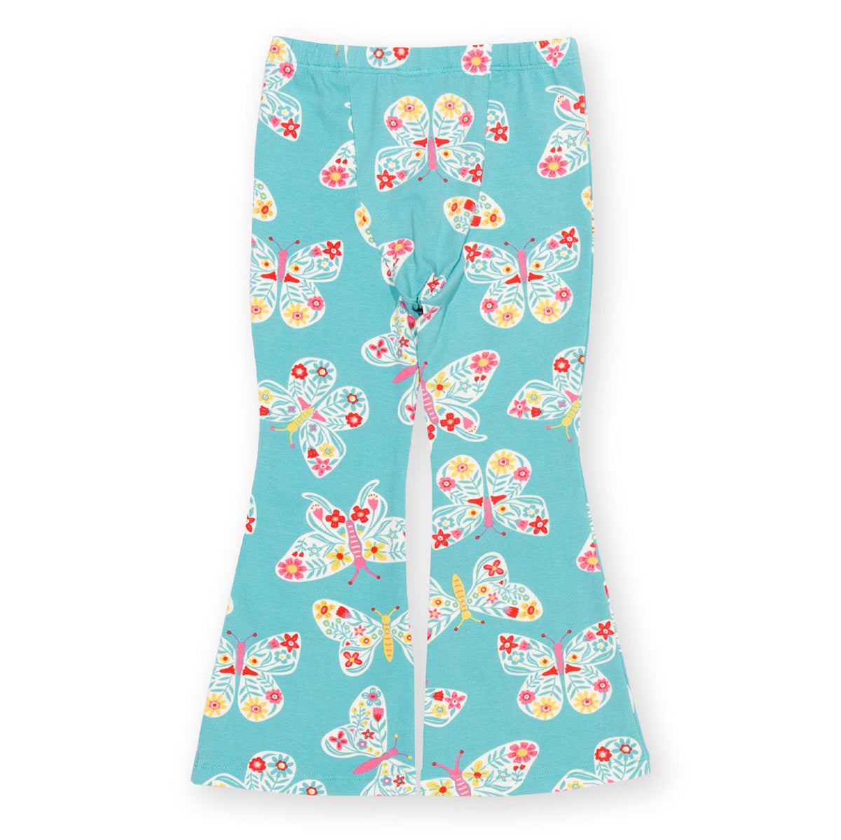Organic Cotton Legging Flares - Butterfly Print