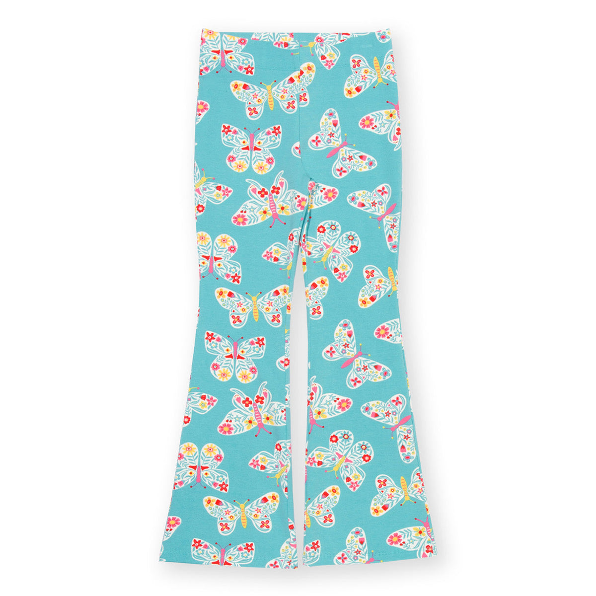 Organic Cotton Legging Flares - Butterfly Print