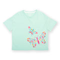 Organic Cotton Short Sleeve T-Shirt - Butterfly Print