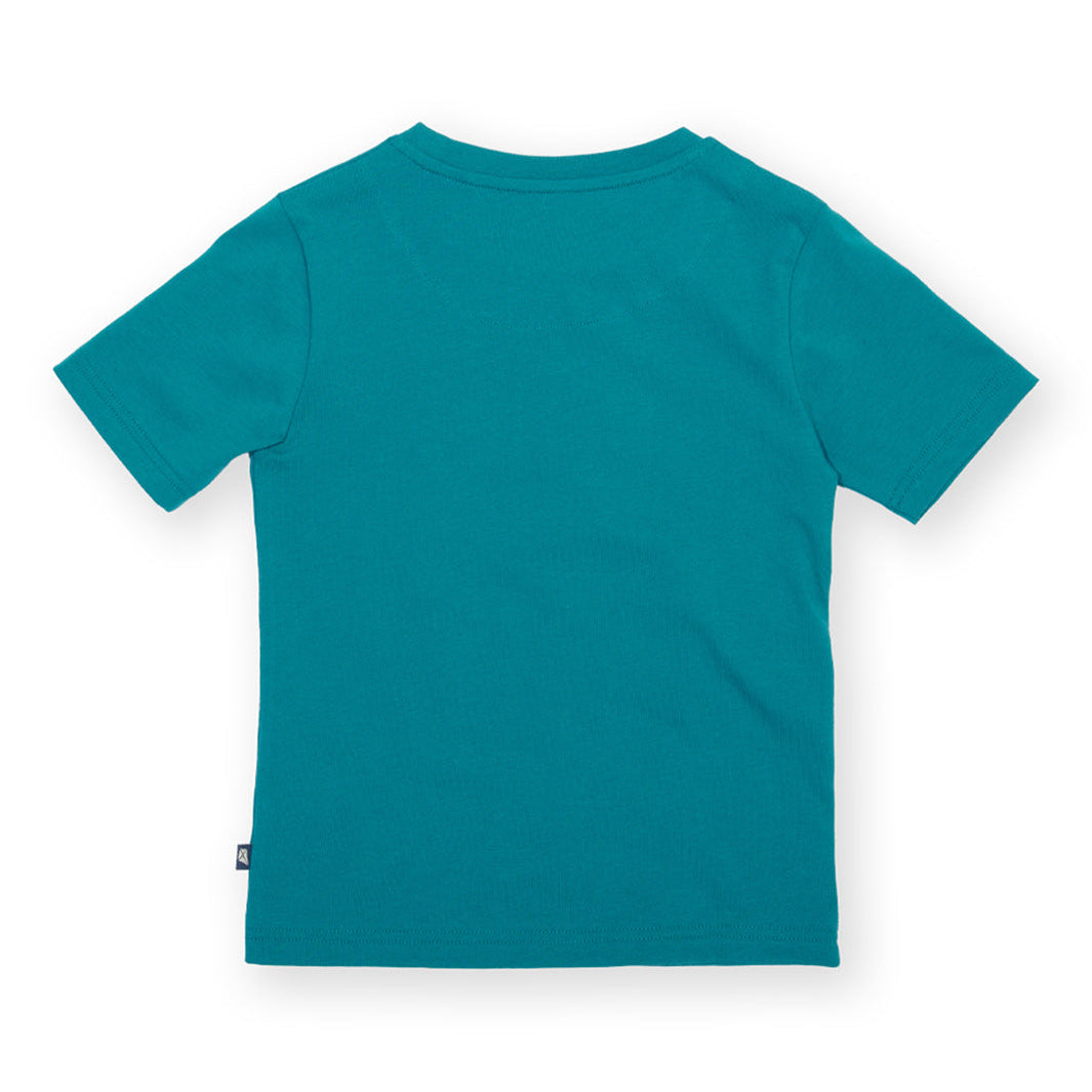 Organic Cotton Short Sleeve T-Shirt - Pangolin Appliqué