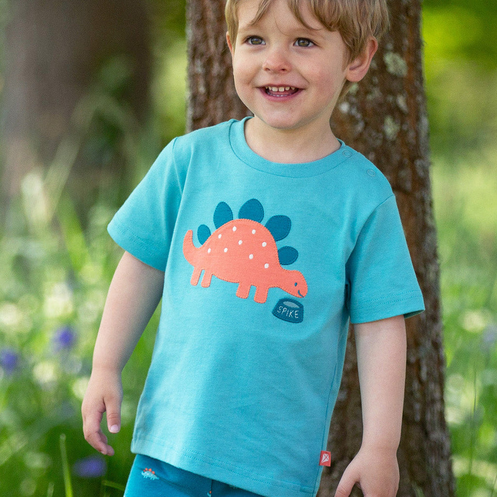 Organic Cotton Short Sleeve T-Shirt - Pet Steggie Appliqué