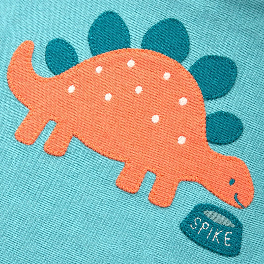 Organic Cotton Short Sleeve T-Shirt - Pet Steggie Appliqué