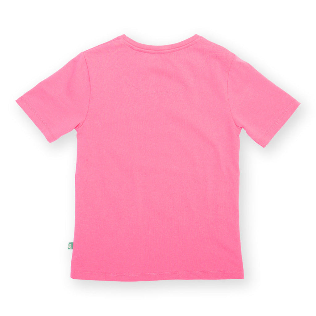 Organic Cotton Short Sleeve T-Shirt - Strawberry Appliqué