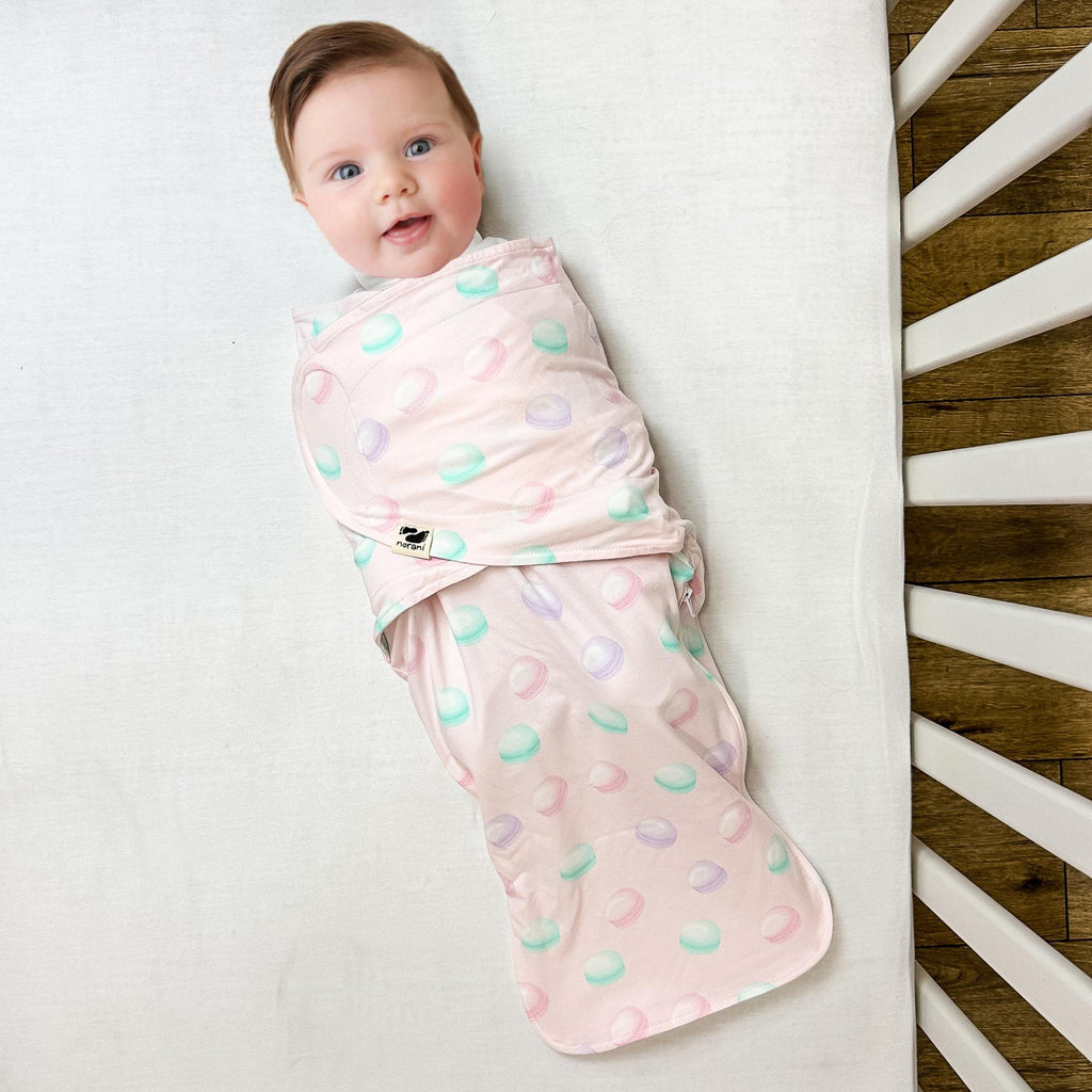 Organic Cotton Snugababe Swaddle™ - Macarons
