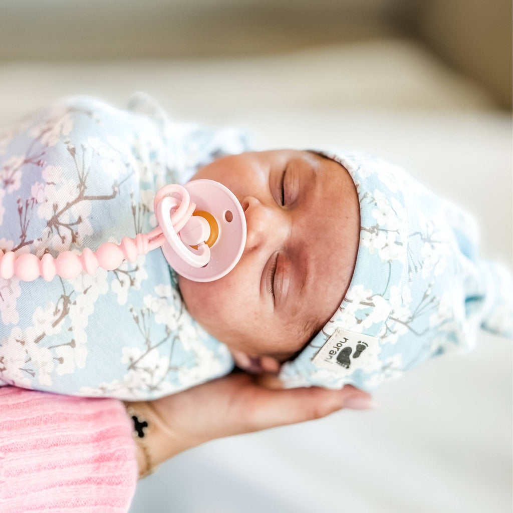 Organic Cotton Snugababe Swaddle™ - Cherry Blossoms