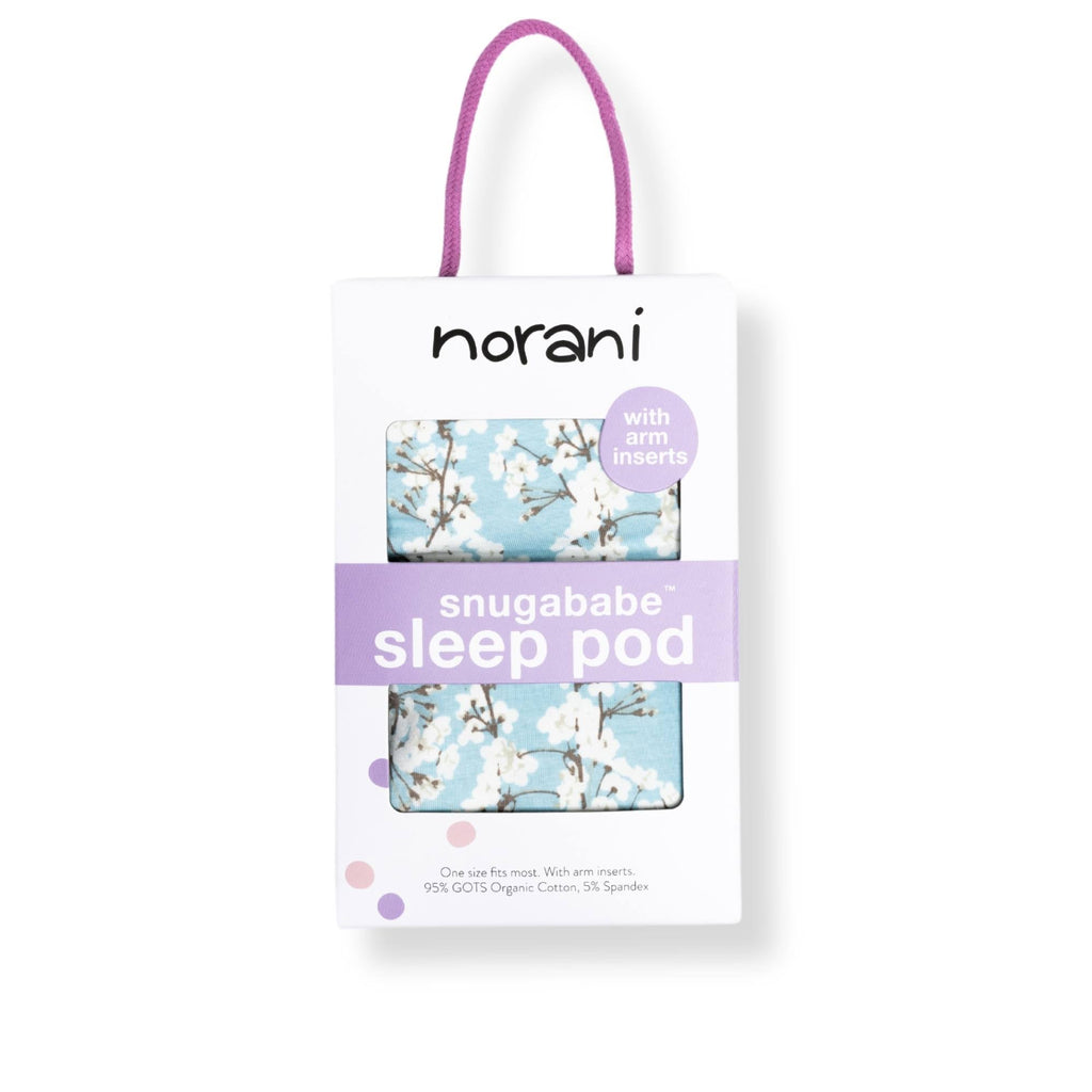 Organic Cotton Snugababe Swaddle™ - Cherry Blossoms
