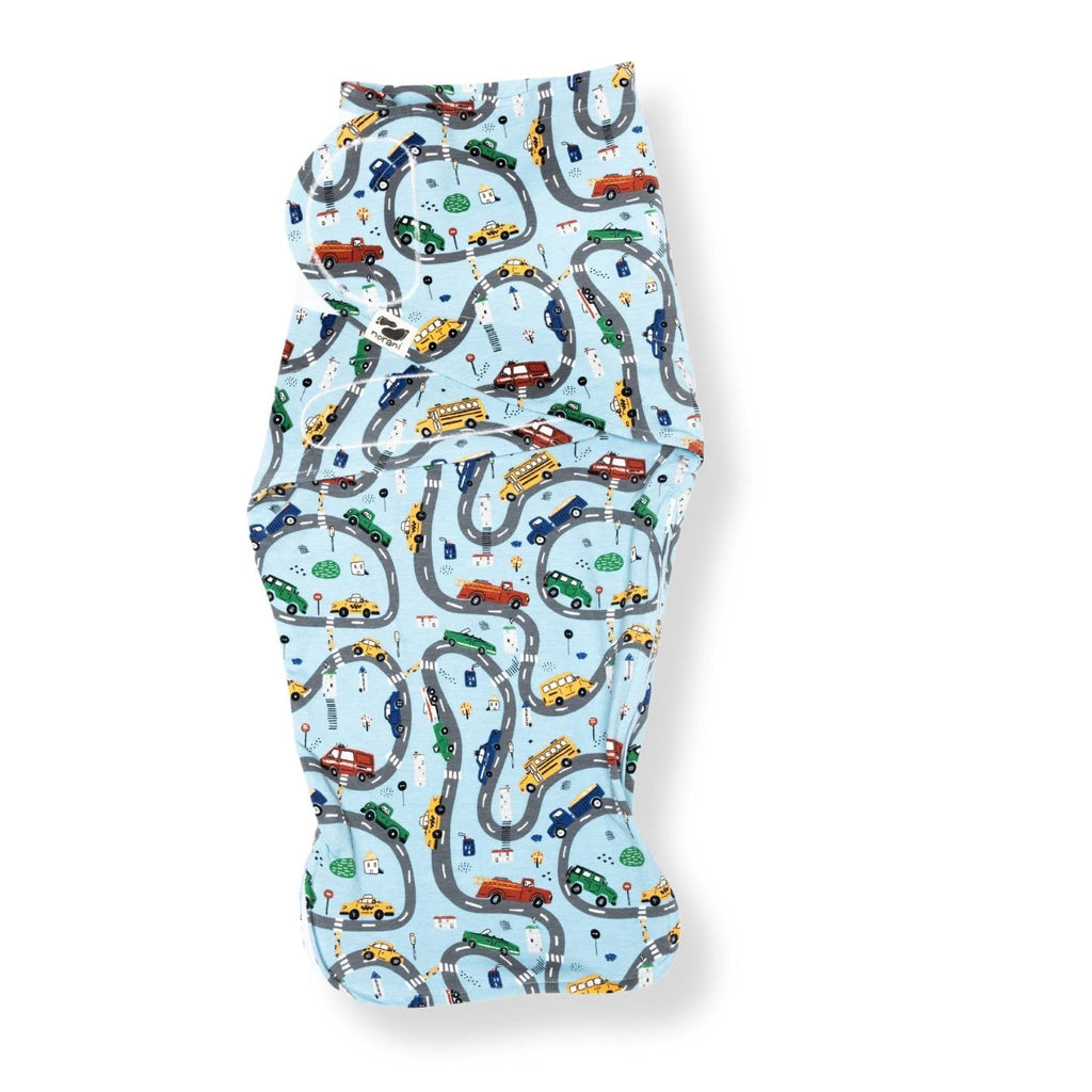 Organic Cotton Snugababe Swaddle™ - Cars