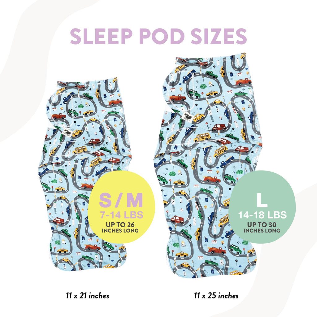 Organic Cotton Snugababe Swaddle™ - Cars