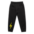 Track pants- neon spark, black*